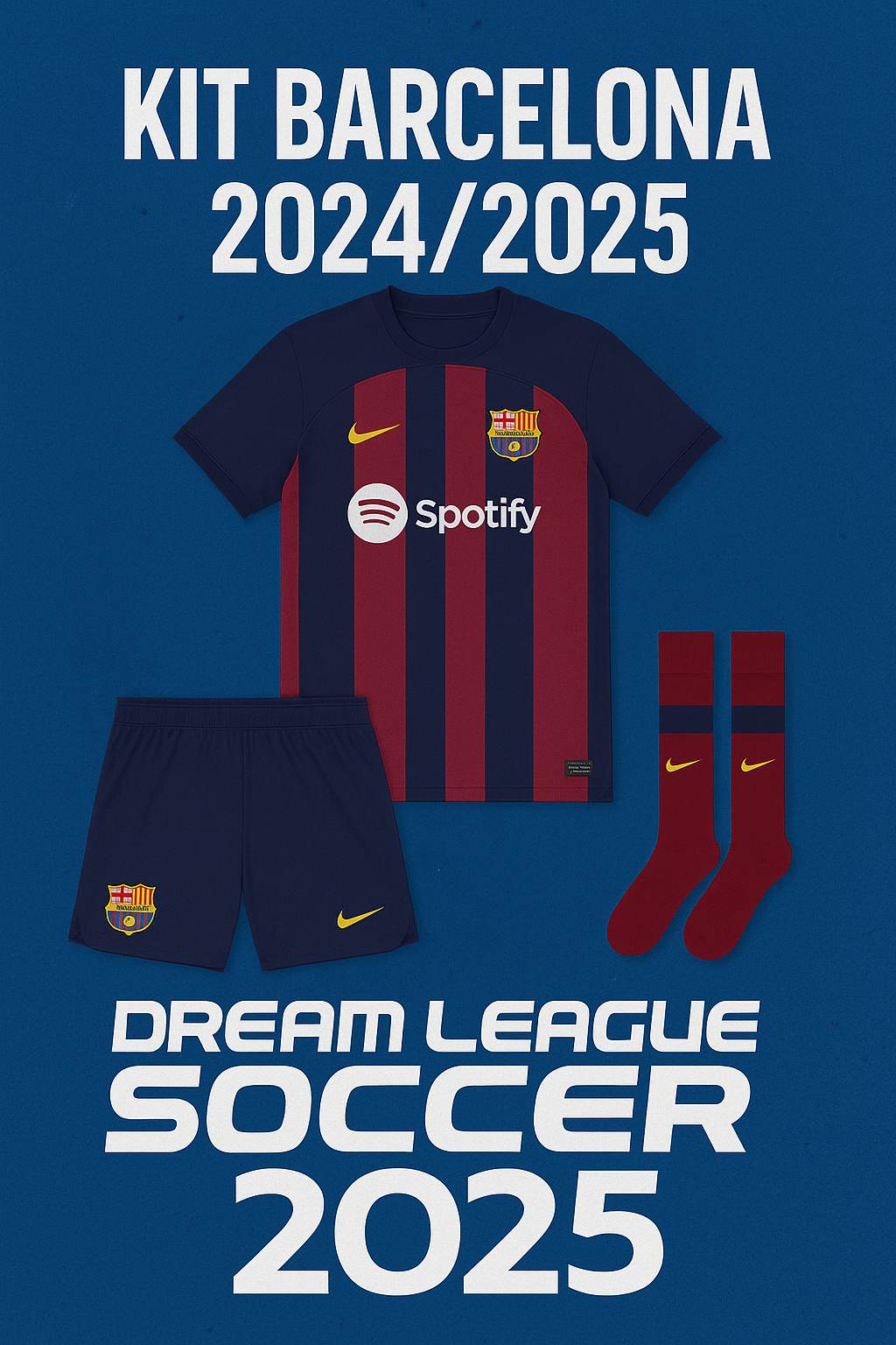 Kit Barcelona 2024/2025 | Dream League Soccer 2025